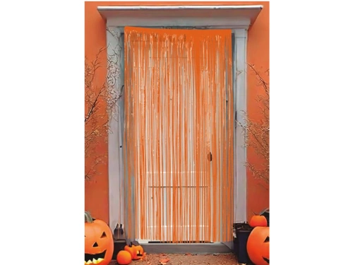 Narancssárga ajtófüggöny - 100 x 200 cm