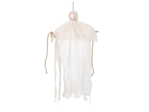 Fehér Phantom függődísz - 55 cm - 1 db.