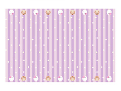 Gabi macskaháza születésnapi papír terítő - 120 x 180 cm - 1 db.