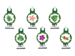 Hawaii Party trombitás sípok - 6 db