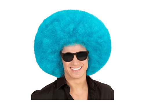 Kék nagy minőségi afro paróka