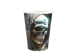Halloween papírpoharak Skeleton - 270 ml - 10 db.