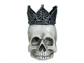 Koponya koronával Halloweenre - 1 db.