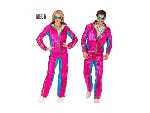 Party jelmez - rózsaszín fémes EDM (tréningruha)