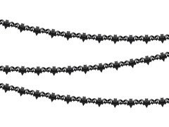 Selyempapír füzér denevérek - 400 cm - 1 db.