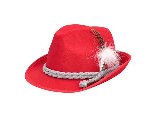 Bajor sapka piros - 1 db.