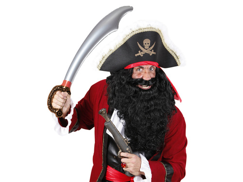 Felfújható kalózkard - 75 cm - 1 db.