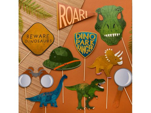 Fotó kellékek Dinoszauruszok - 10 db.