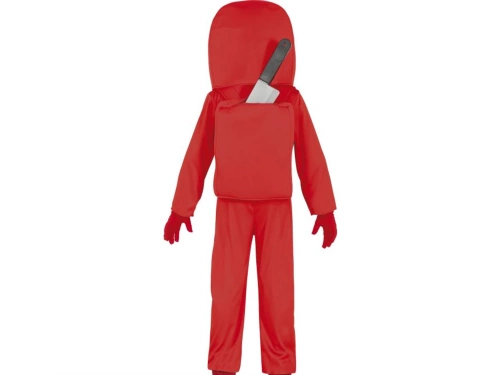 Piros űrhajós jelmez