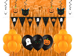 Tök, macska és szellem készlet - 64 db