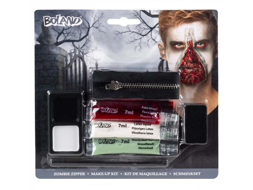 Zombie Castle Make Up Kit - 1 op.