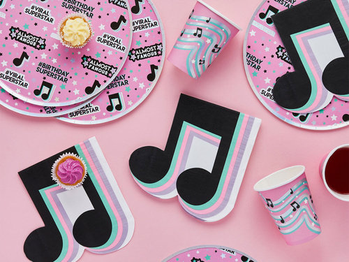 Papírtányérok Nutty - 23 cm - 8 db.