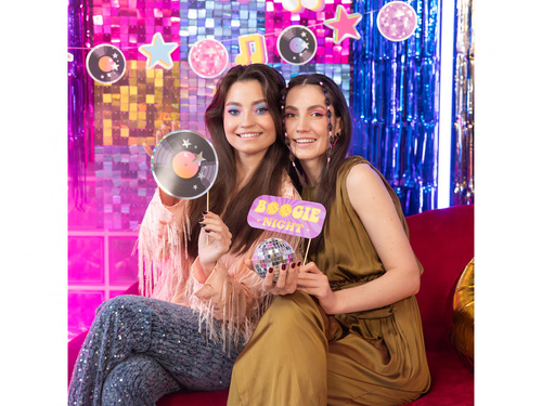 Szilveszteri fotó kellékek - 14 db.