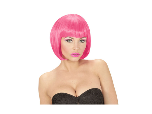 Neon rózsaszín Valentina paróka