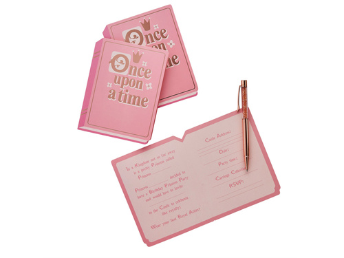 Princess Tale születésnapi meghívók - 10 db.