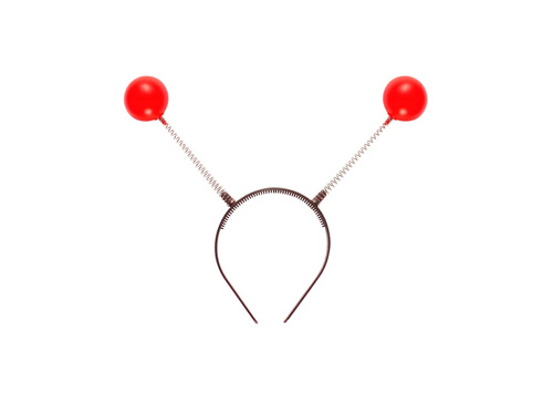 Fejpánt piros tapintású tapintókkal