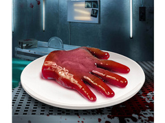 Jell-O forma kéz Halloweenre - 1 db.