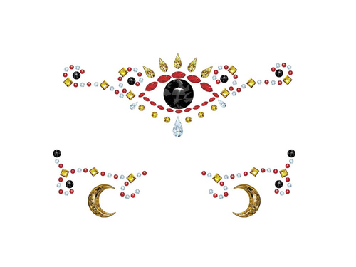 Öntapadós cigány arcmatricák - 1 op.