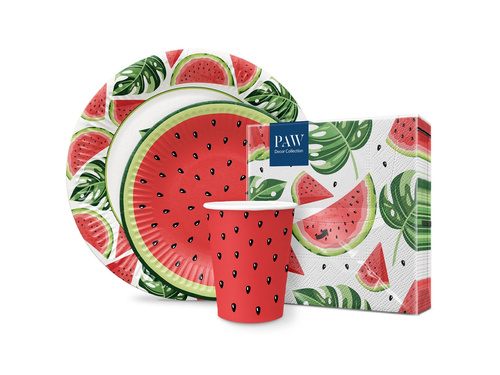 Görögdinnye papírpoharak - 250 ml - 8 db.