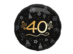 Nyomtatott fólialufi negyveneseknek - 45 cm - 1 db.