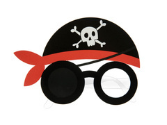 Kalózszemüveg - 1 db.