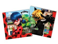 Miraculum születésnapi szalvéták - 33 cm - 20 db.