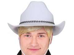 Fehér cowboy kalap - 1 db.