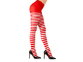 Piros-fehér csíkos manóharisnya