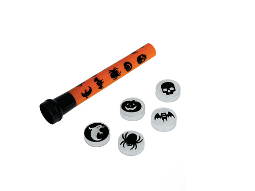 Fáklya Halloween sapkákkal - 1 db.