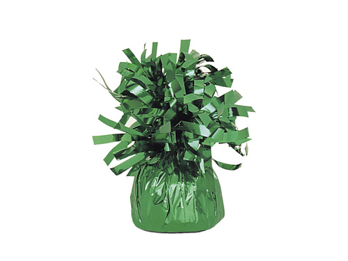 Fóliasúly héliummal töltött léggömbökhöz - zöld - 176 g.