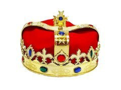 Királyi koronás sapka - 1 db.