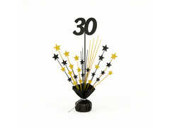 Asztali dekoráció 30. évfordulóra - 36 cm - 1 db.
