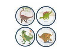 Születésnapi tányérok Dinoszauruszok - 23 cm - 8 db.