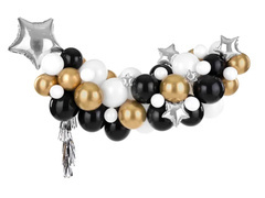 Léggömb készlet lufi girlandhoz Stars - 60 db.