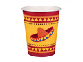 Papírpoharak Mexikó - 210 ml - 10 db.