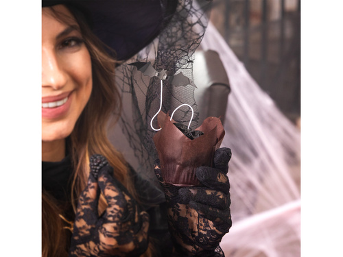 Halloween denevér cupcake picks - 6 db.