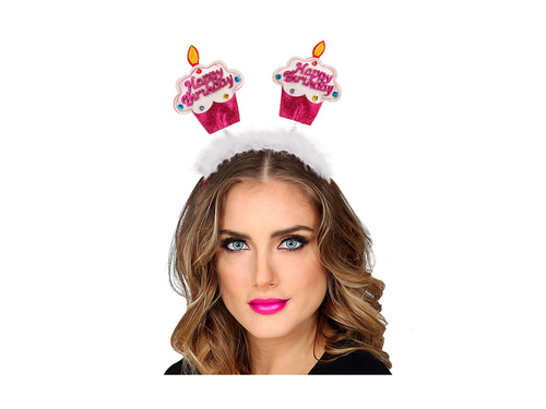 Fejpánt szőrmével - születésnapi muffinok