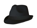 Gengszterkalap fekete - 1 db.