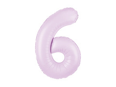 Fólia lila lufi 6-os szám - 100 cm - 1 db.