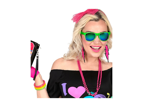 4 darabos neon karkötő készlet