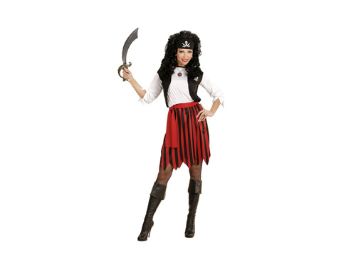 Kalóz jelmez mellénnyel