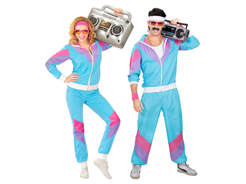 Disco jelmez kék tréningruha