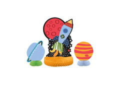 Kozmosz asztali dekoráció - 3 db.