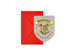 Harry Potter születésnapi meghívók - 6 db.