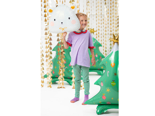 Karácsonyfa álló fólialufi - 94 cm - 1 db.