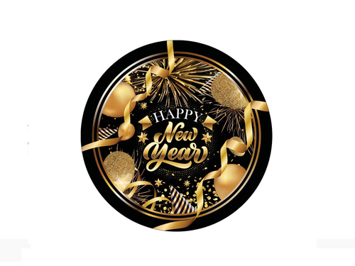 Boldog új évet tál - 32 cm - 1 db.