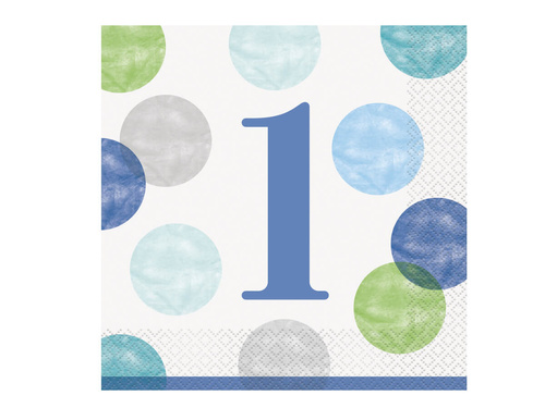 Születésnapi szalvéták - 33 cm - 16 db.