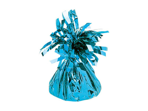 Fóliasúlyok héliummal töltött léggömbökhöz - kék - 170 g