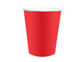 Piros papírpoharak - 250 ml - 6 db.