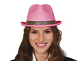 Gengszterkalap rózsaszín - 1 db.